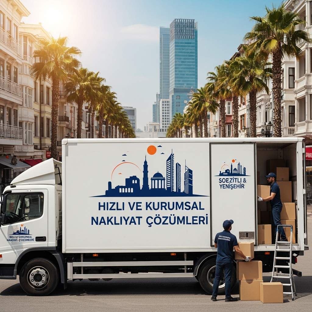 Hızlı nakliyat çözümleri illustration for Mezitli ve Yenişehir Bölgesi İçin Hızlı ve Kurumsal Nakliyat Çözümler